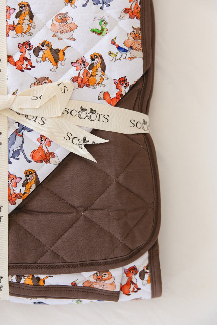 Best of Friends Quilted Blanket - scoots