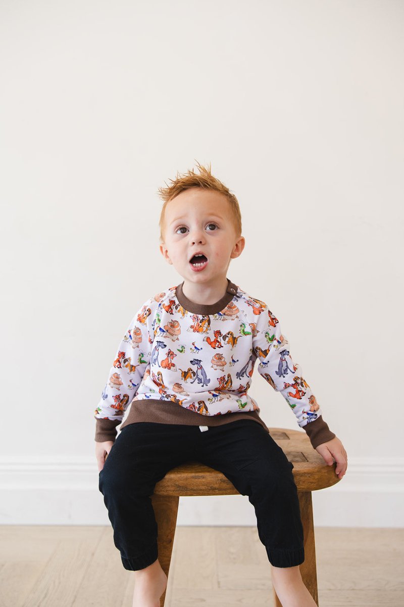 Best of Friends Terry Sweater - scoots