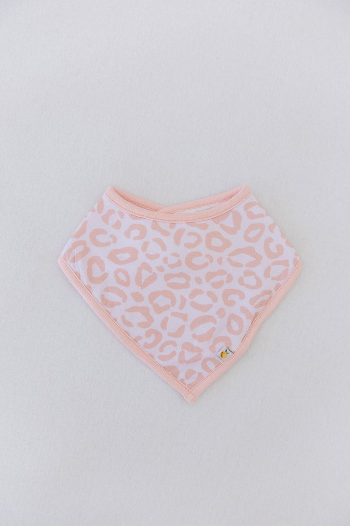 Blush Leopard Bib - scoots