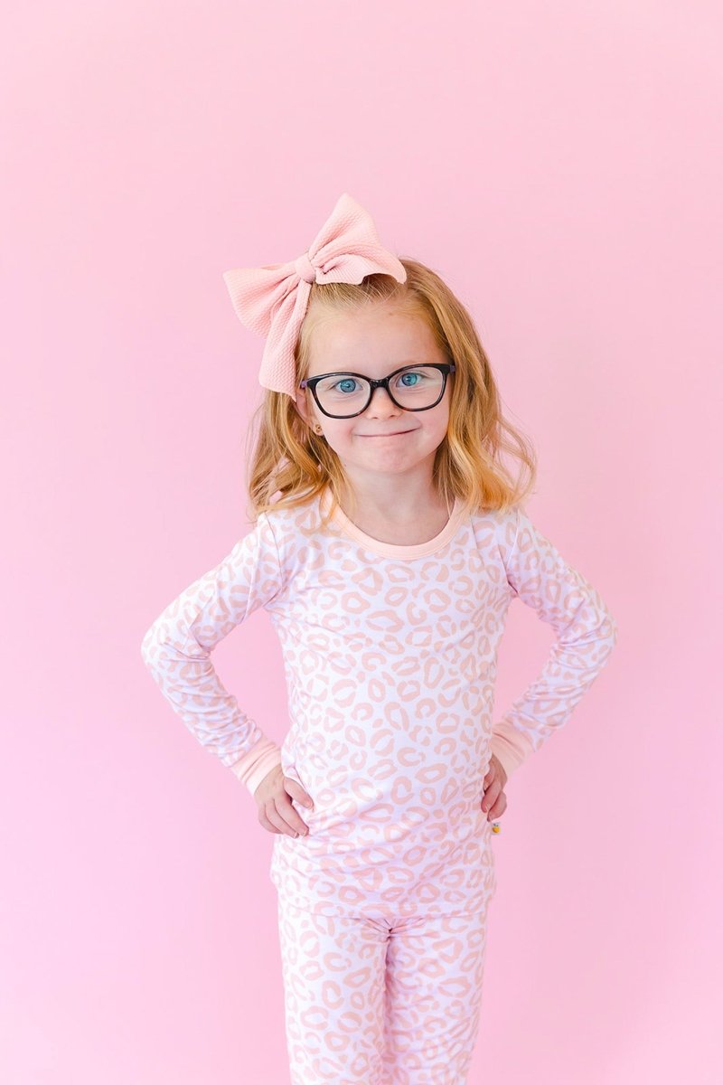 Blush Leopard Jams - scoots