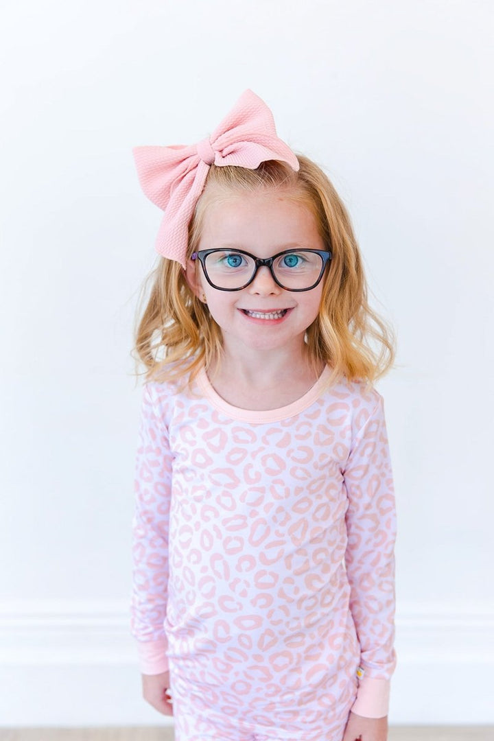 Blush Leopard Jams - scoots