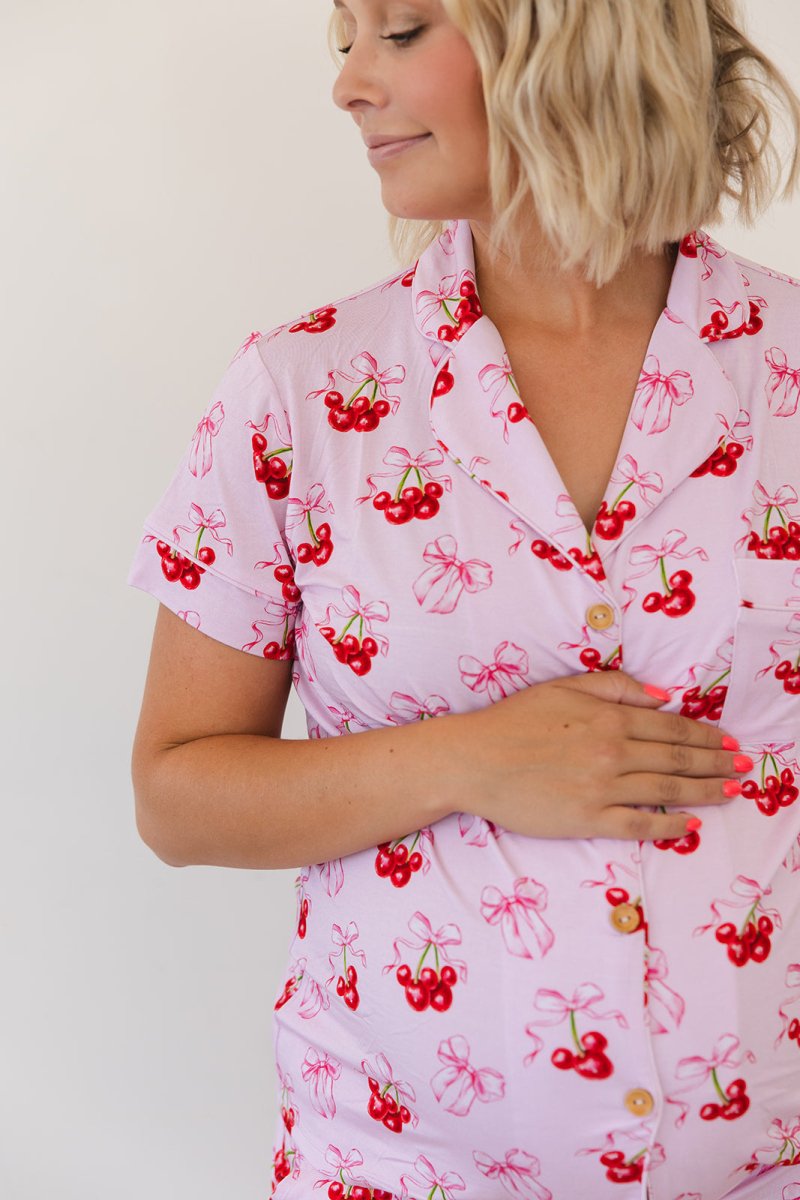 Cherries Mama Jammies - scoots