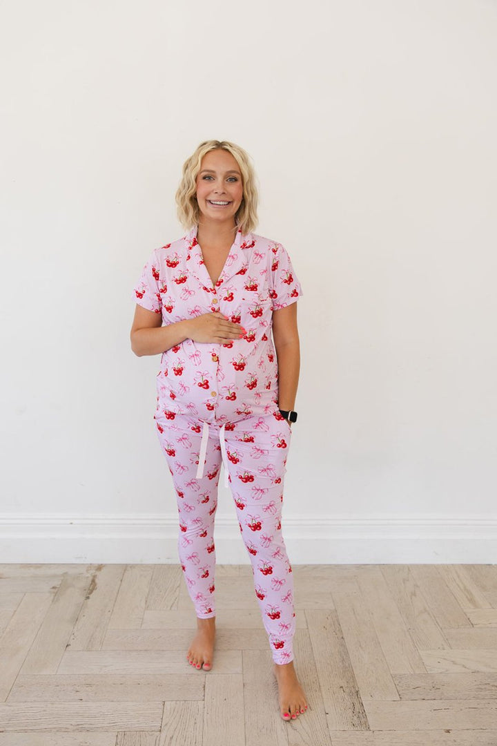 Cherries Mama Jammies - scoots