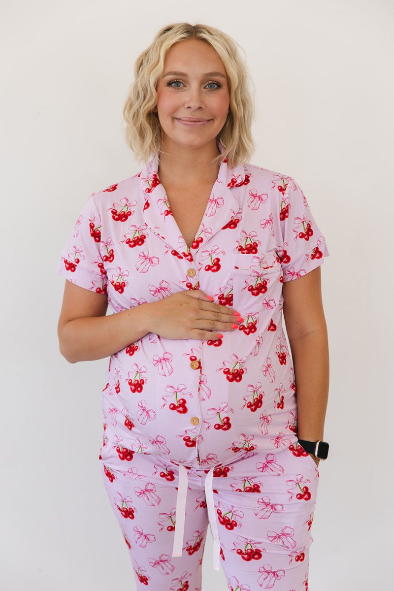Cherries Mama Jammies - scoots