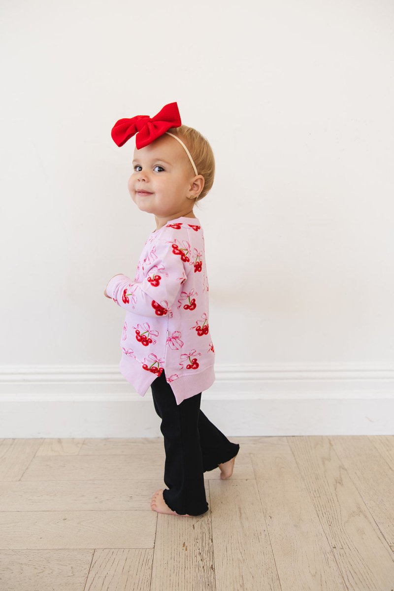 Cherries Terry Sweater - scoots