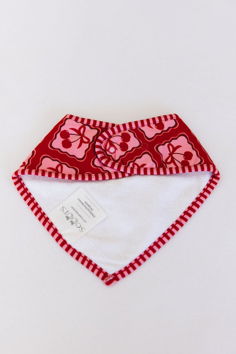 Cherry Kisses Bib - scoots
