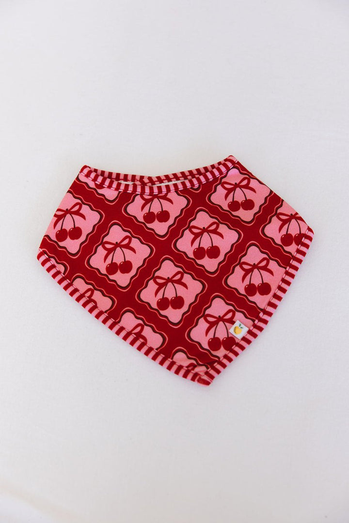 Cherry Kisses Bib - scoots