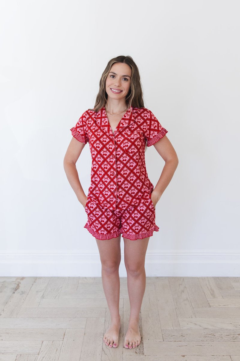 Cherry Kisses Women's Pajama Set - scoots