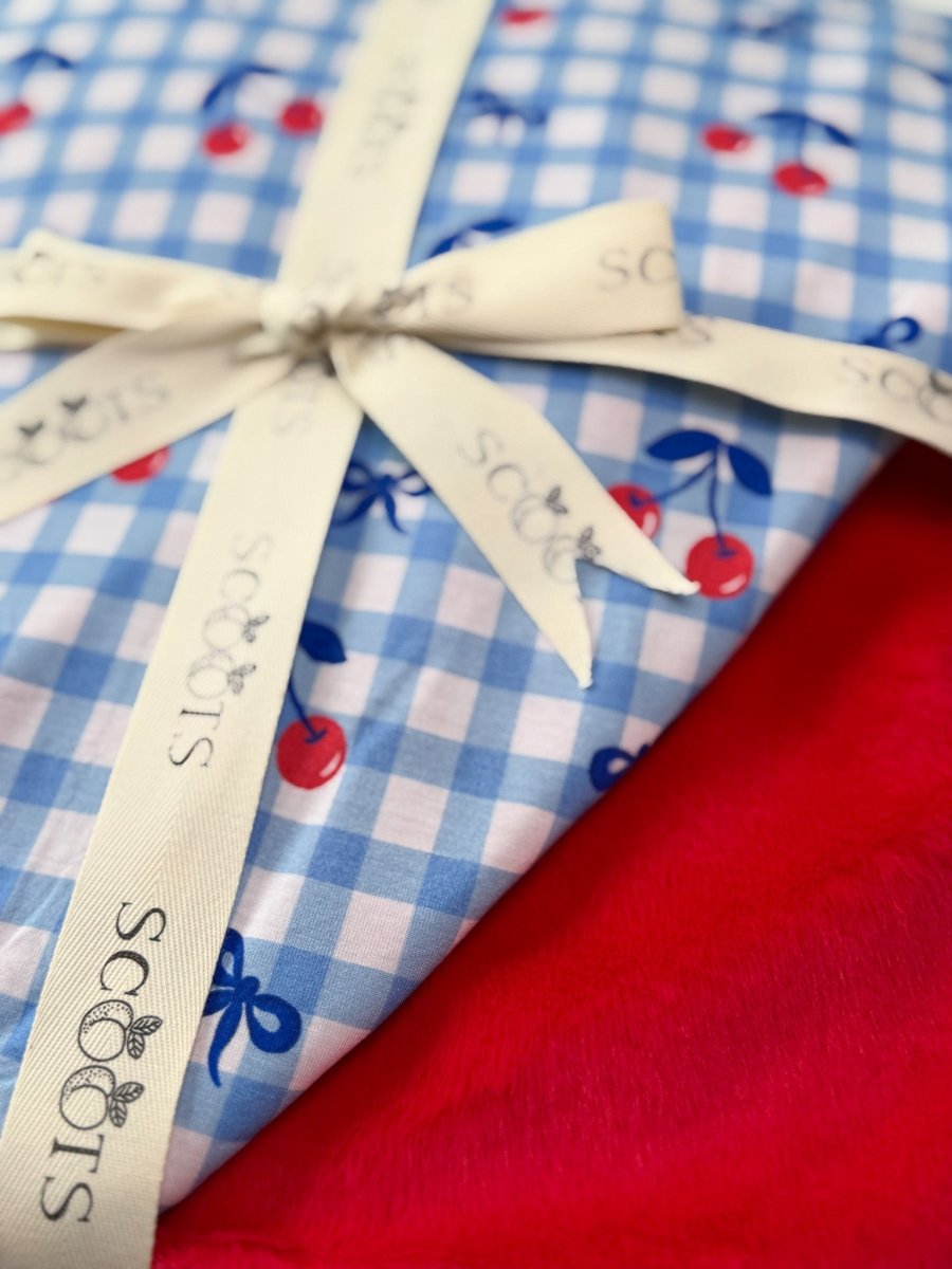 Cherry on Top Plush Blanket - scoots
