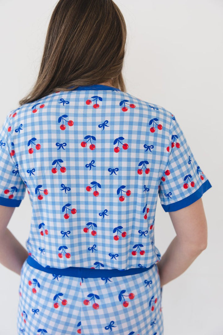 Cherry on Top Women's Pajama Top - scoots