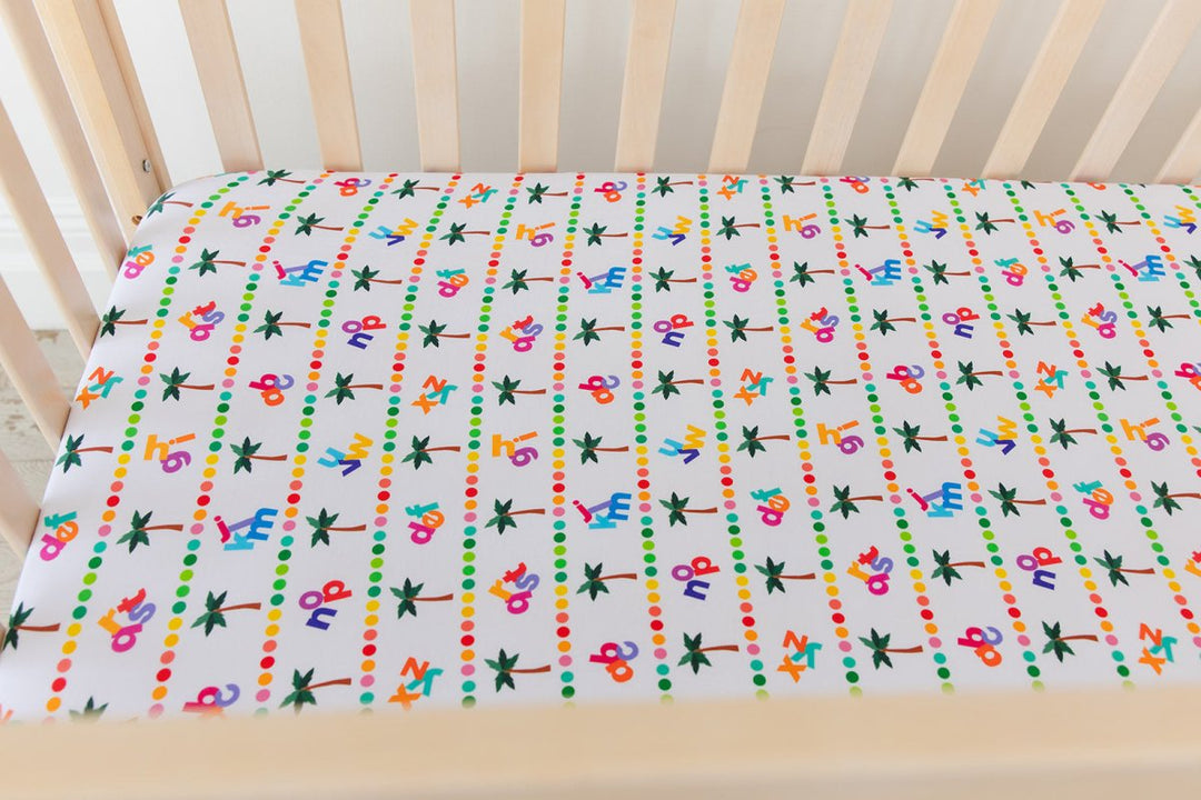Chicka Chicka Boom Boom™ Crib Sheet - scoots