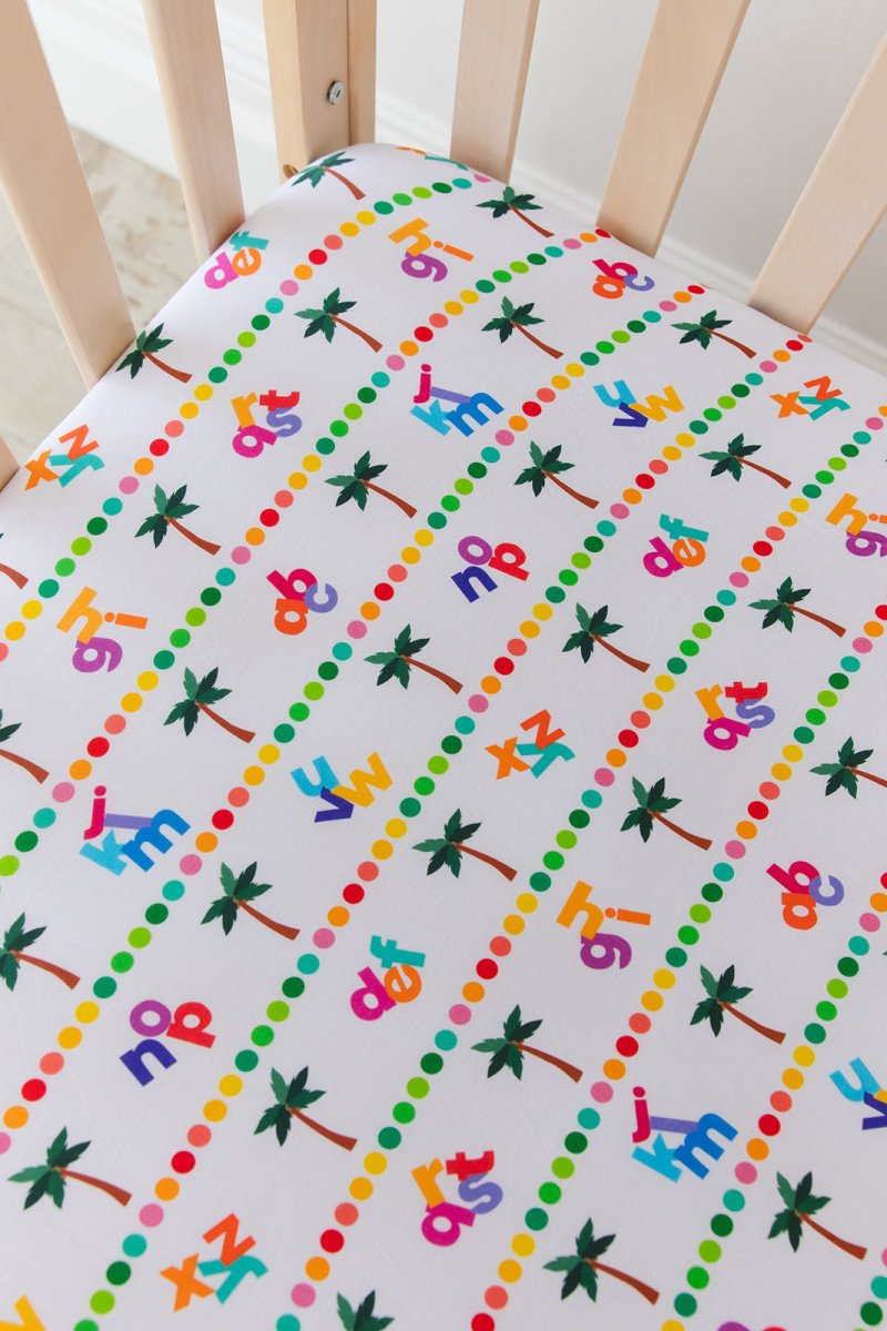 Chicka Chicka Boom Boom™ Crib Sheet - scoots