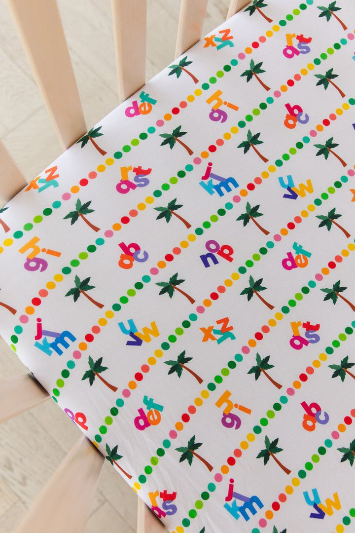 Chicka Chicka Boom Boom™ Crib Sheet - scoots