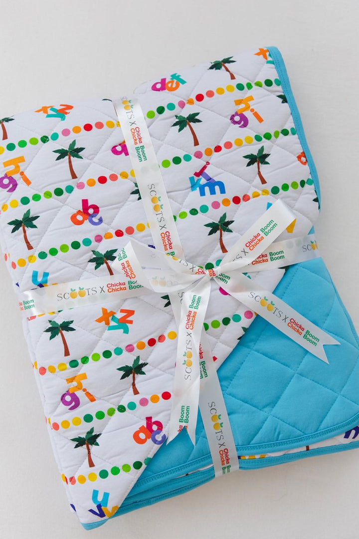 Chicka Chicka Boom Boom™ Quilted Blanket - scoots