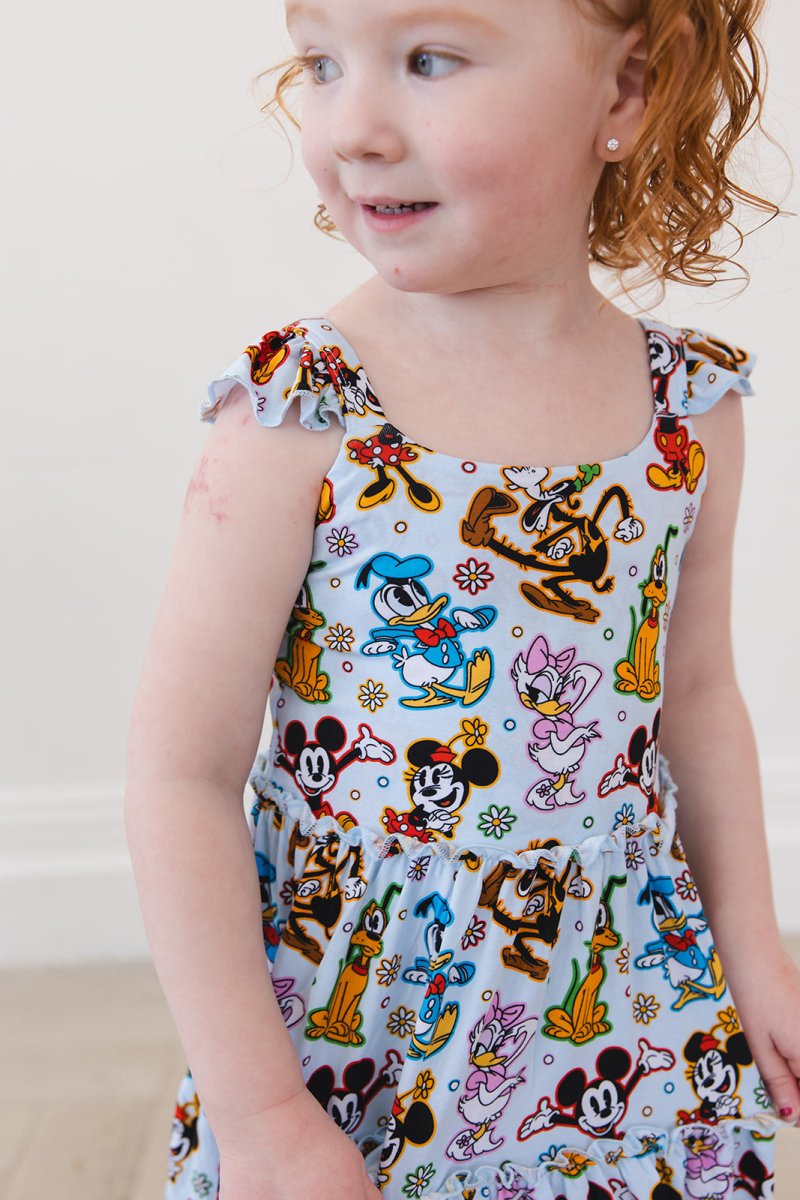 Classic Crew (G) Flutter Dress & Shorts - scoots