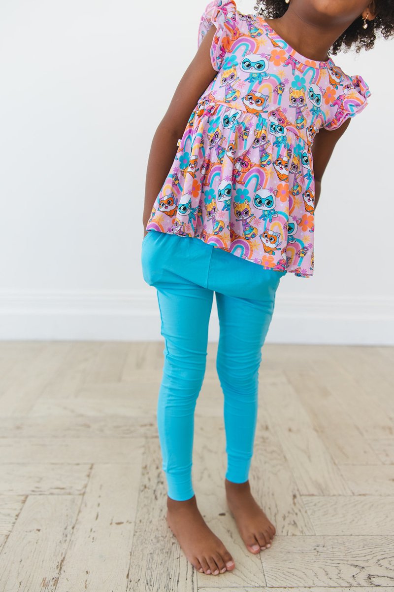Claws Out Peplum Leggings Set - scoots