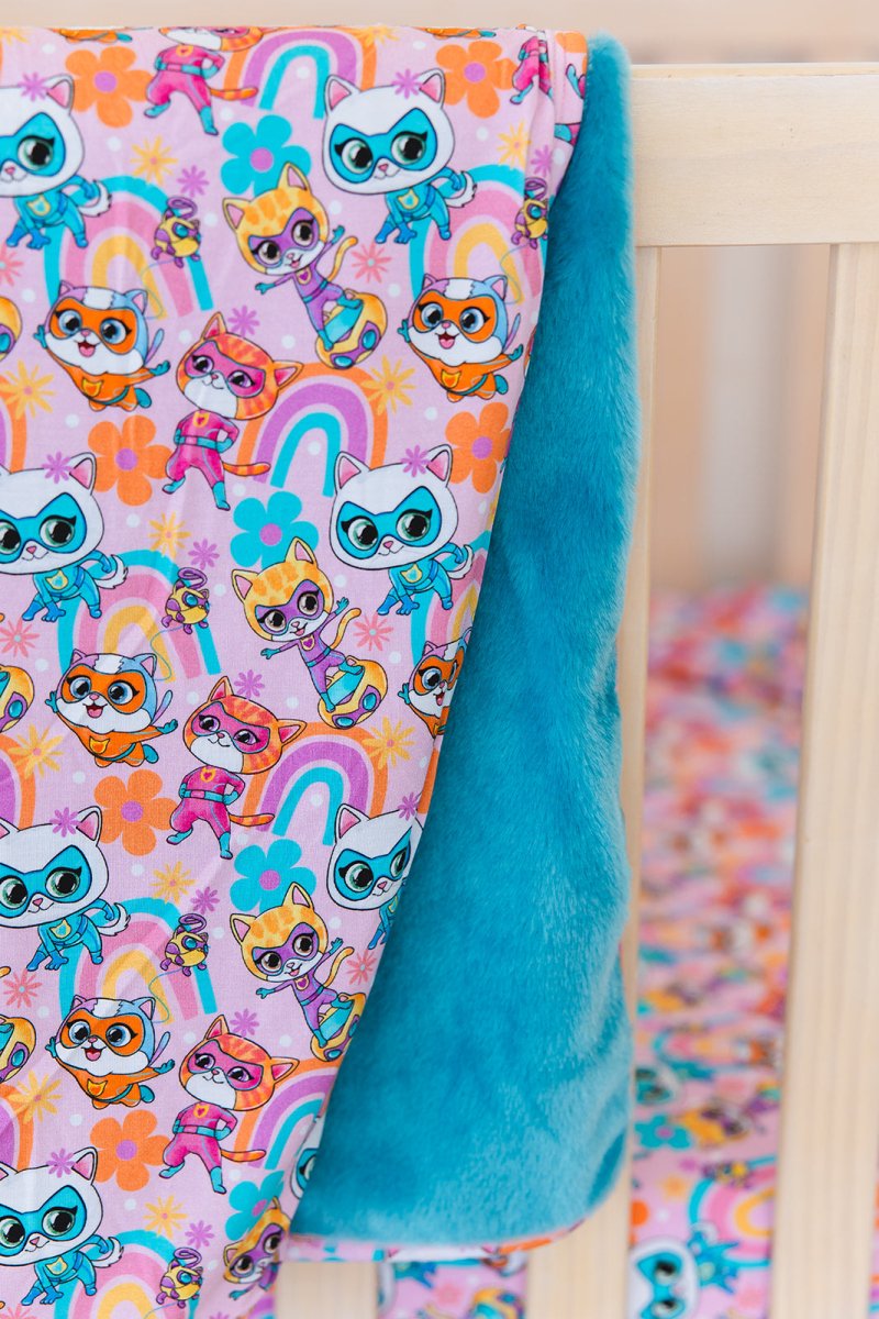 Claws Out Plush Blanket - scoots