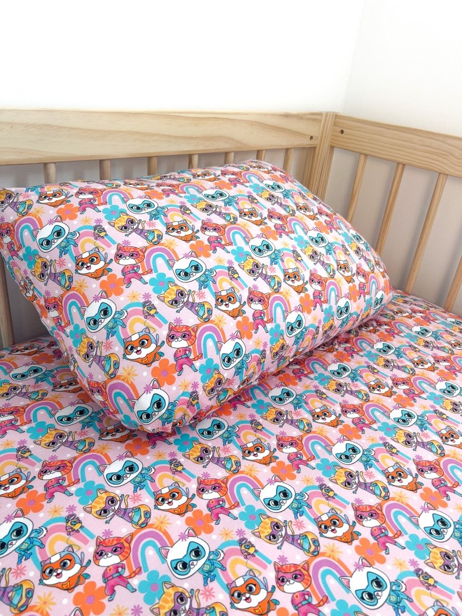 Claws Out Twin Sheet + Pillowcase - scoots