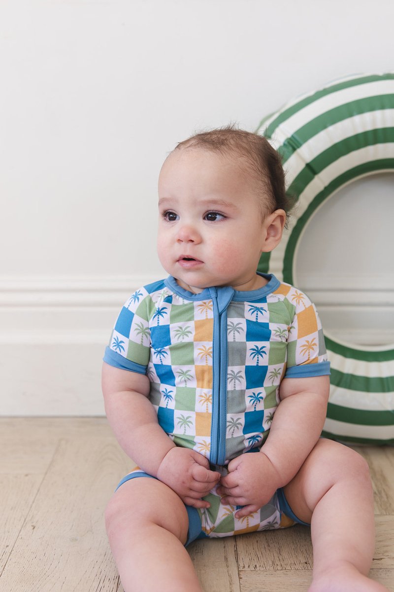 Coast Short Romper - scoots
