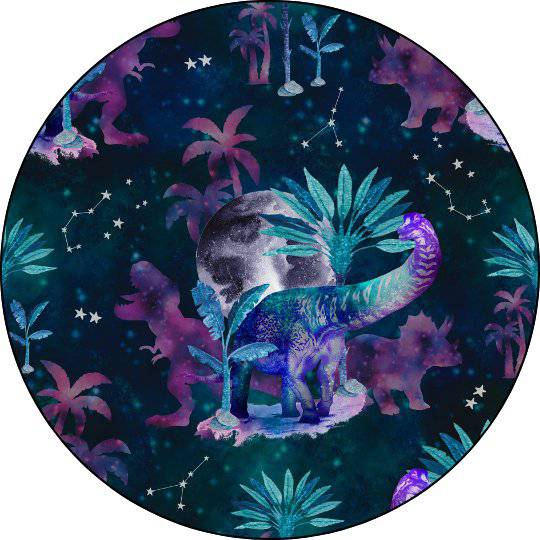 Dino Galaxy Pocket Tee - scoots