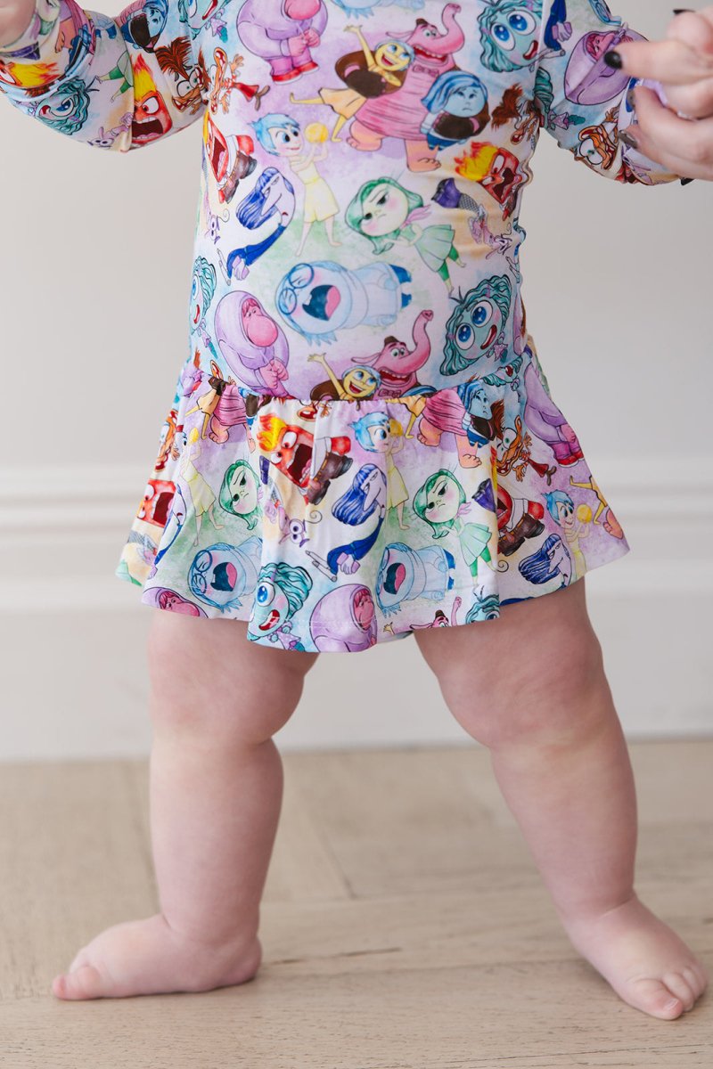 Emotional Twirl Bodysuit Dress - scoots