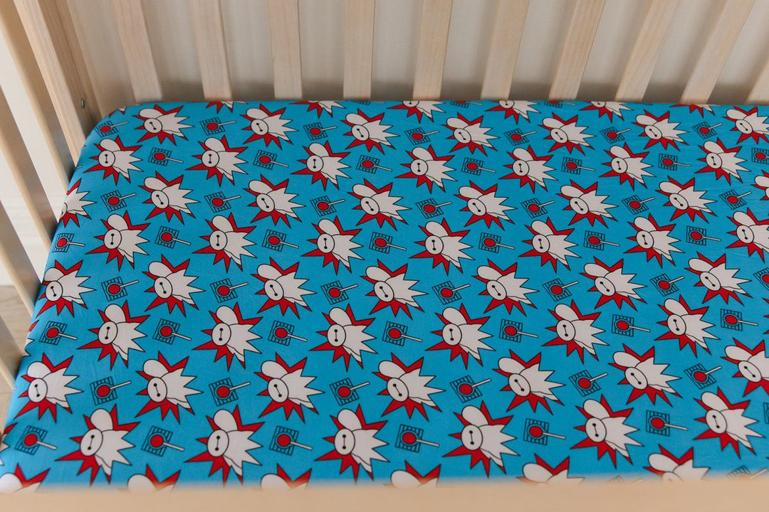 Fist Bump Crib Sheet - scoots