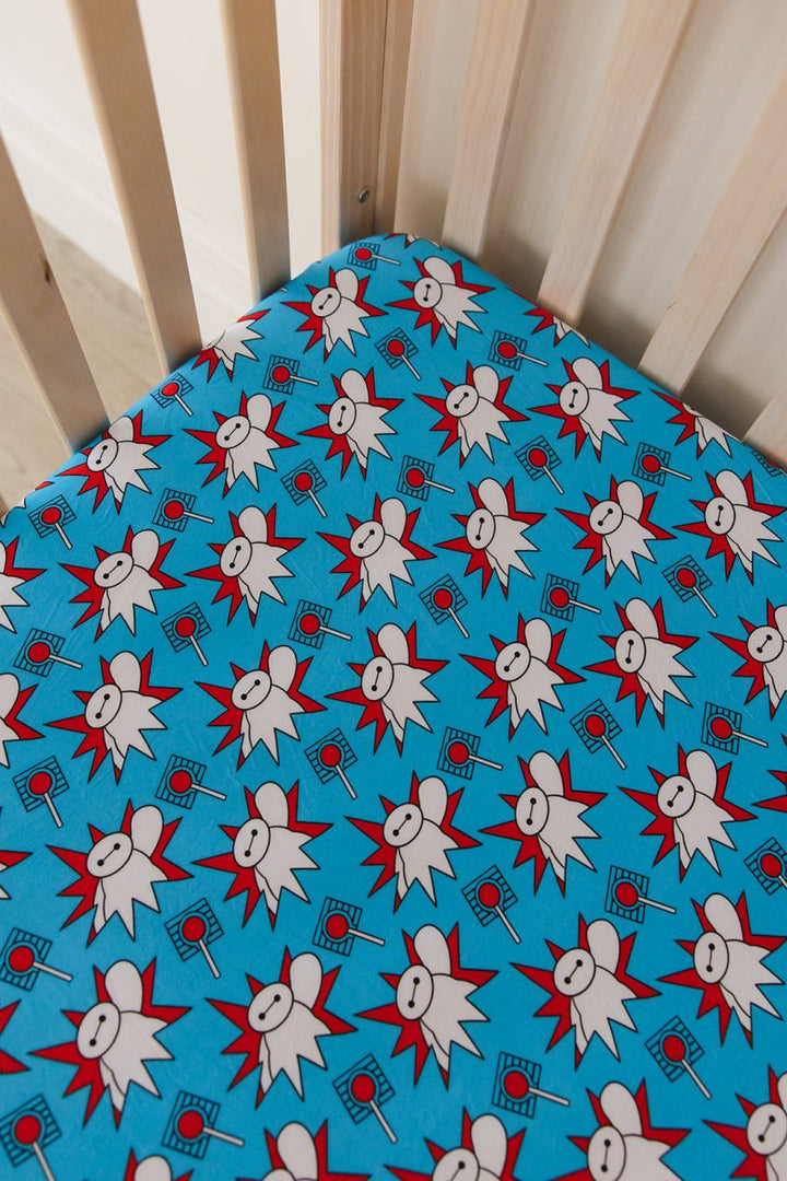 Fist Bump Crib Sheet - scoots