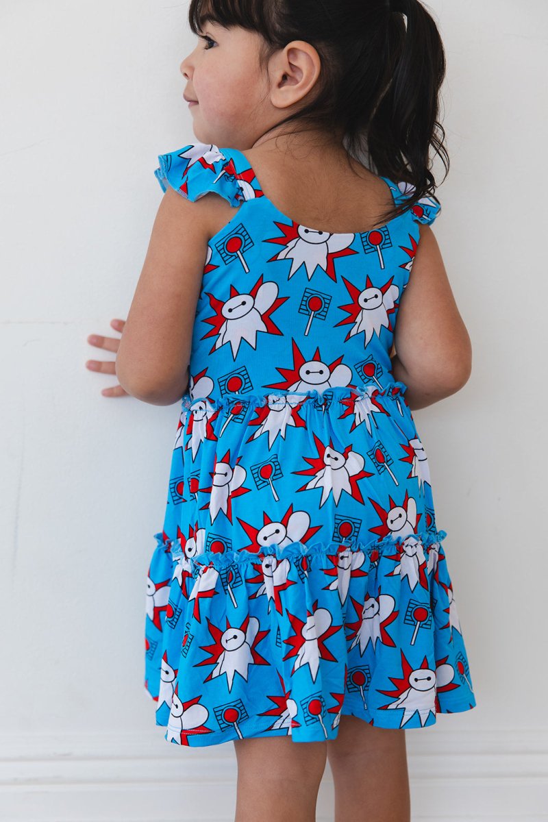 Fist Bump Flutter Dress & Shorts - scoots