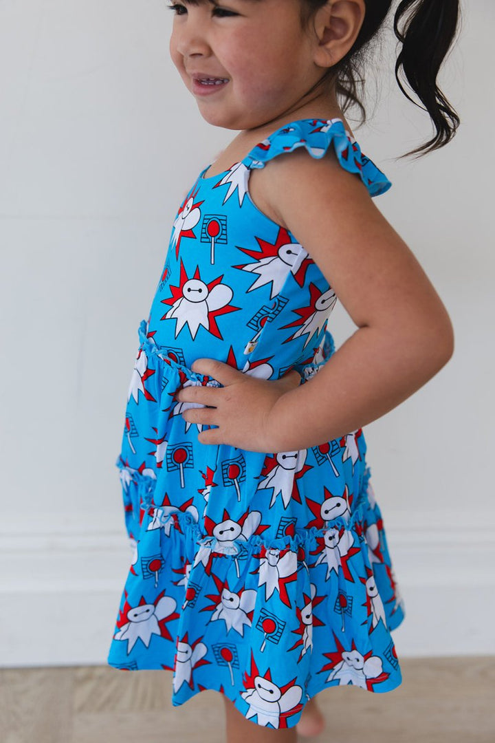 Fist Bump Flutter Dress & Shorts - scoots