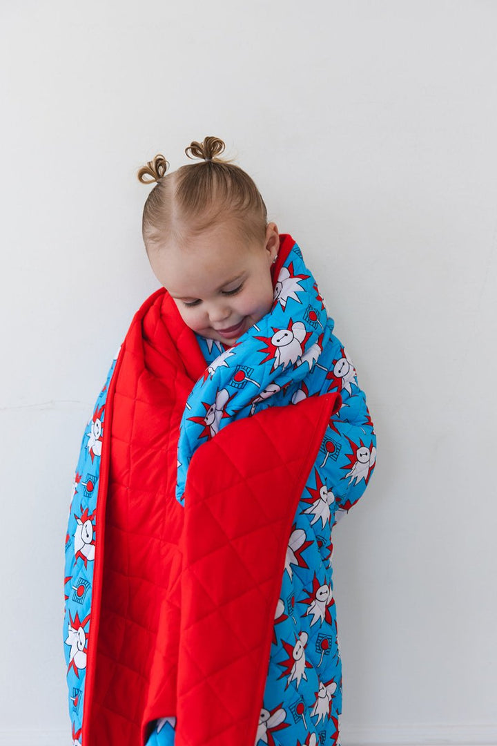 Fist Bump Quilted Blanket - scoots