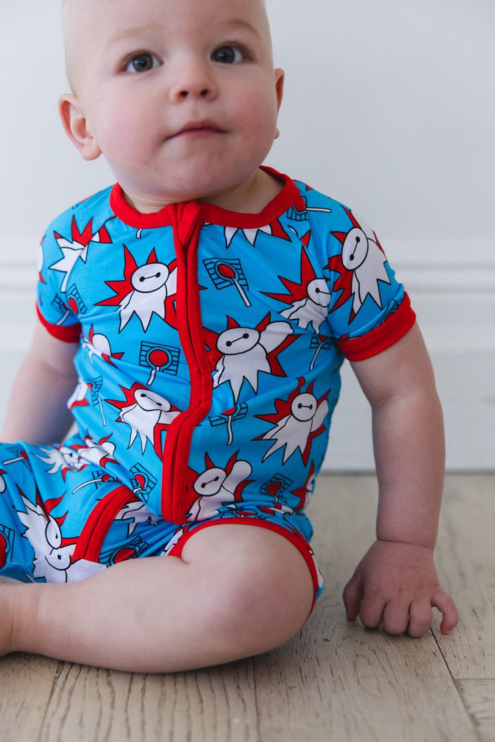 Fist Bump Short Romper - scoots