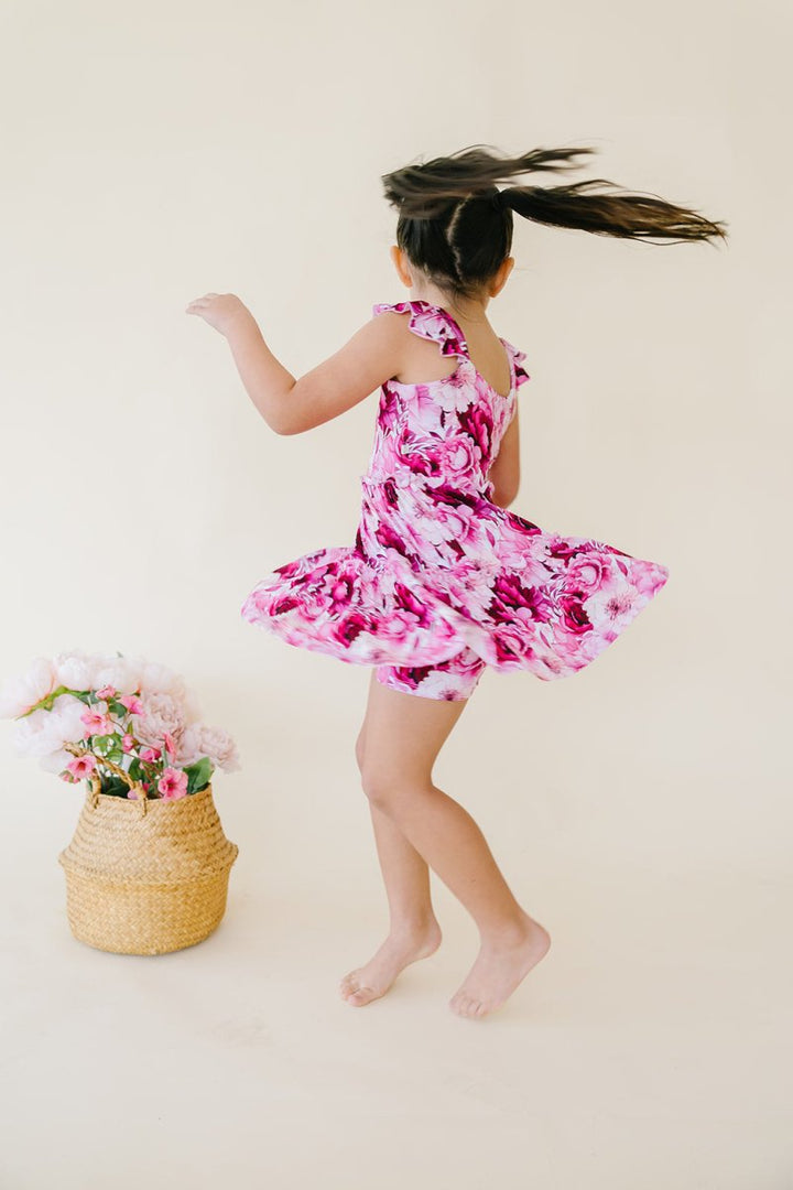 Fleur Flutter Dress (With Shorts) (PREVIEW - DROPS 3/27) - scoots