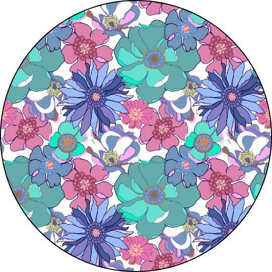 Flower Power Mama Jammies - scoots