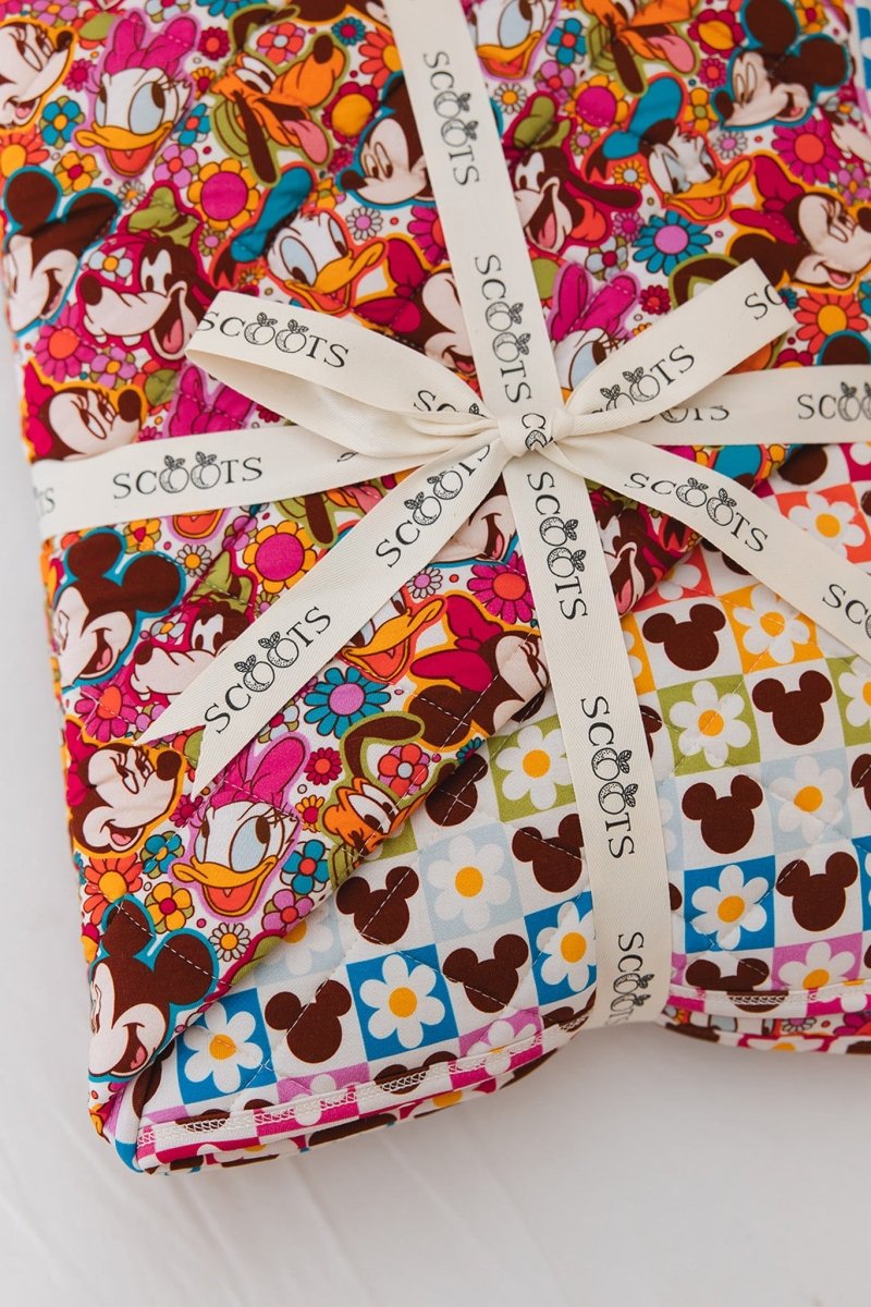 Flower Power Quilted Blanket - scoots