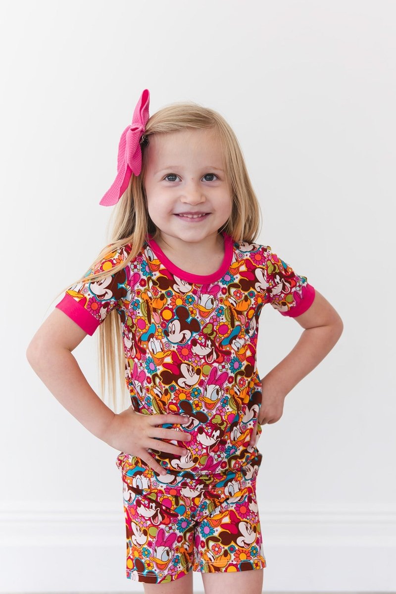 Flower Power Short Jams - scoots