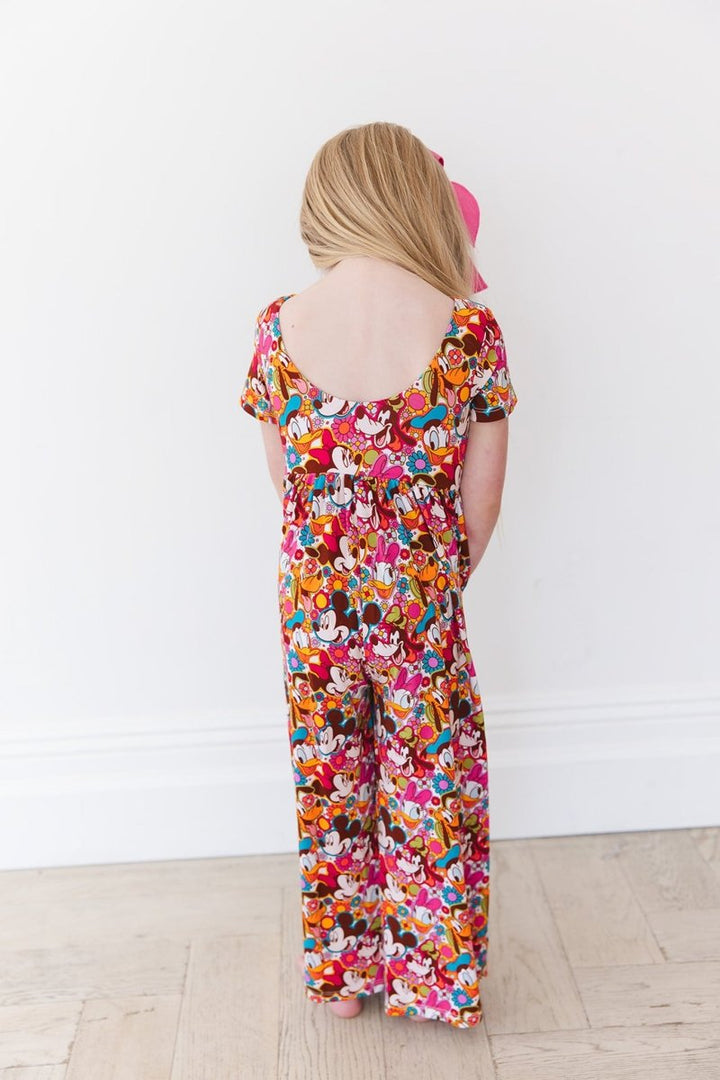 Flower Power Wide Leg Romper - scoots
