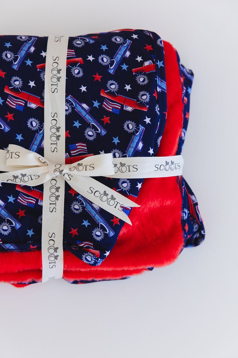 Freedom Ride Plush Blanket - scoots