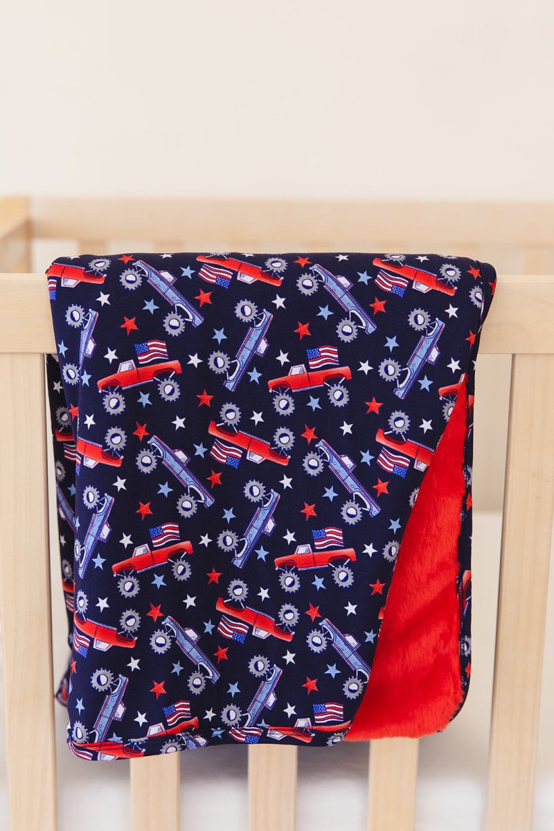 Freedom Ride Plush Blanket - scoots