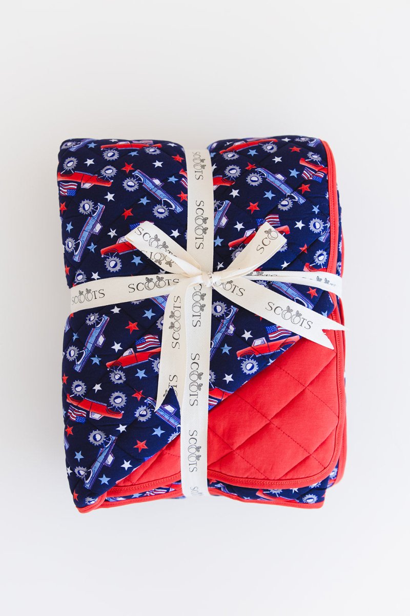 Freedom Ride Quilted Blanket - scoots