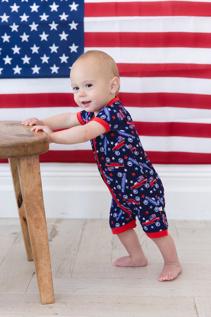 Freedom Ride Short Romper - scoots
