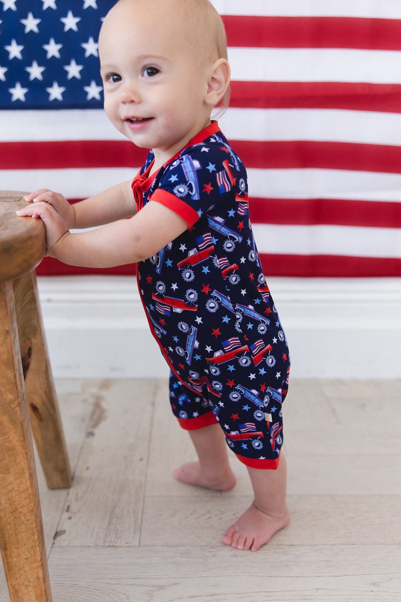 Freedom Ride Short Romper - scoots