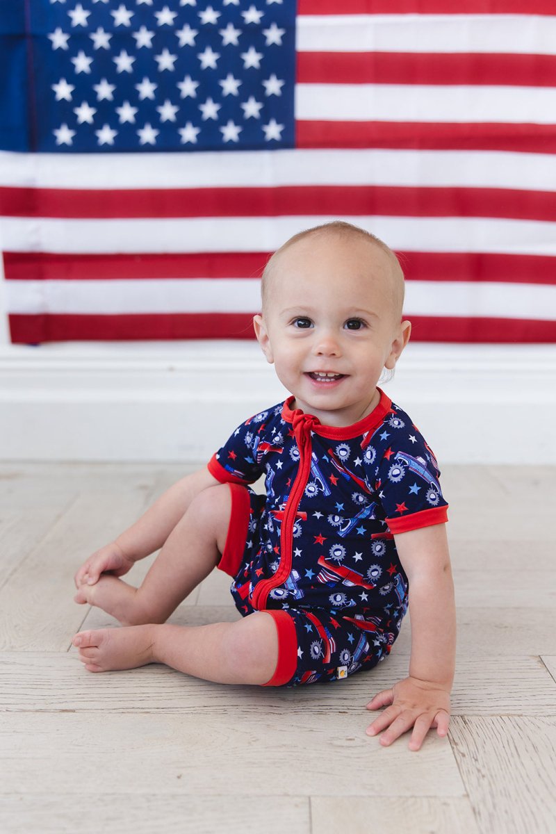 Freedom Ride Short Romper - scoots