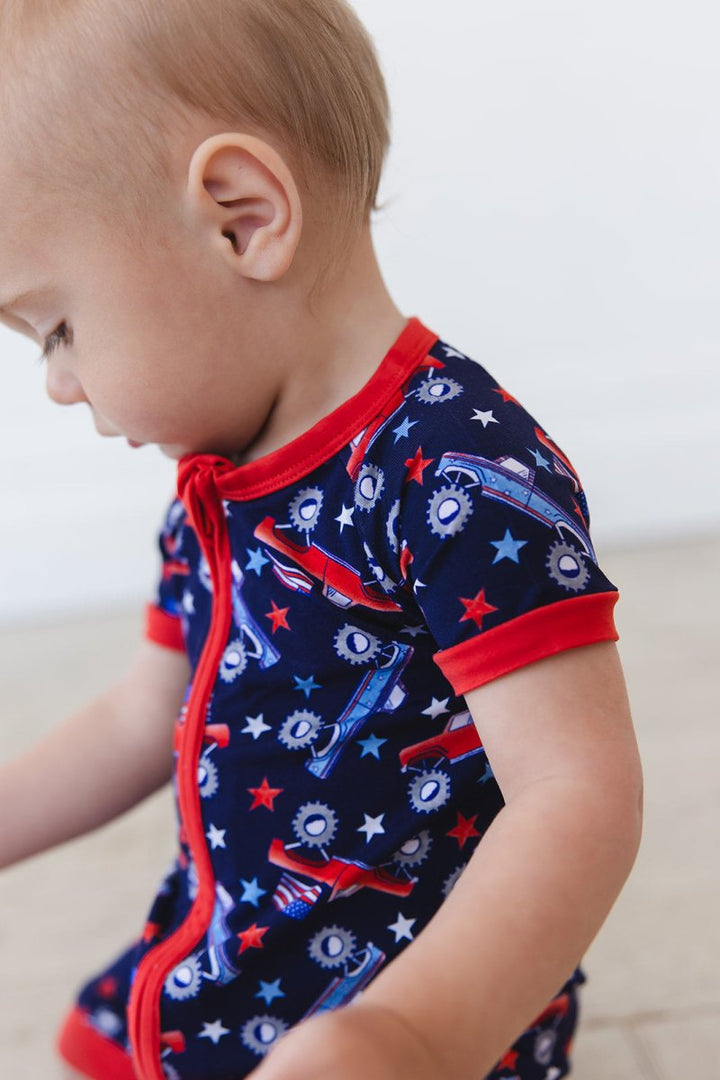 Freedom Ride Short Romper - scoots