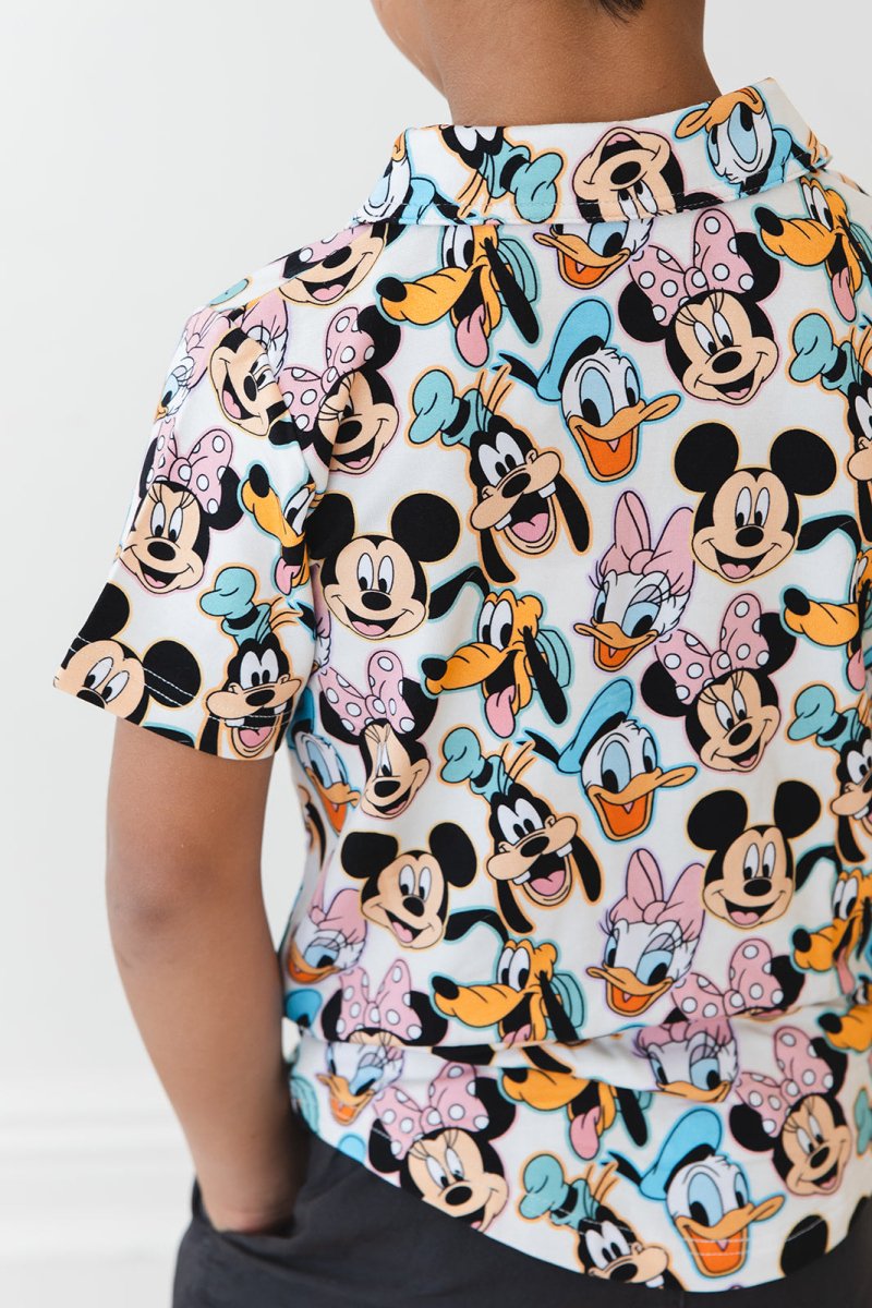 Funhouse Friends Button - Up Shirt - scoots