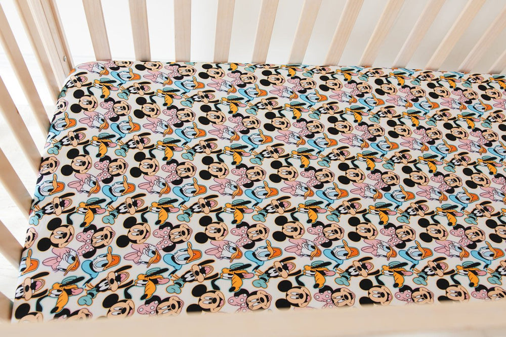 Funhouse Friends Crib Sheet - scoots