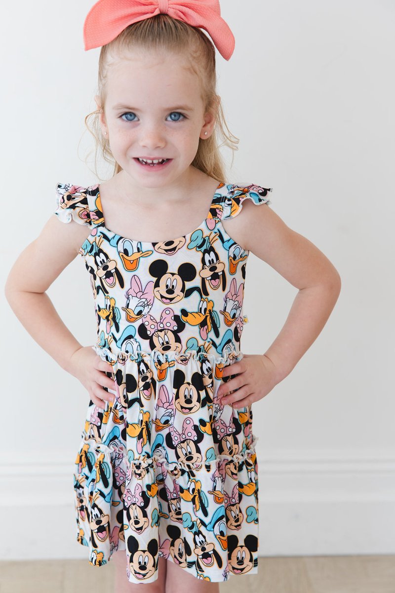 Funhouse Friends Flutter Dress & Shorts - scoots