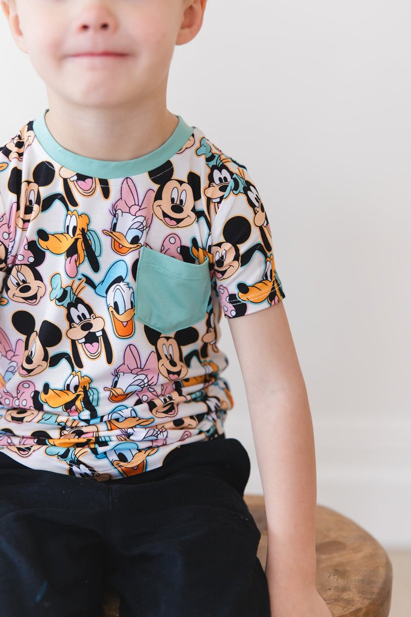 Funhouse Friends Pocket Tee - scoots