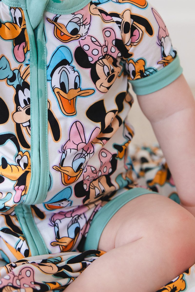 Funhouse Friends Short Romper - scoots