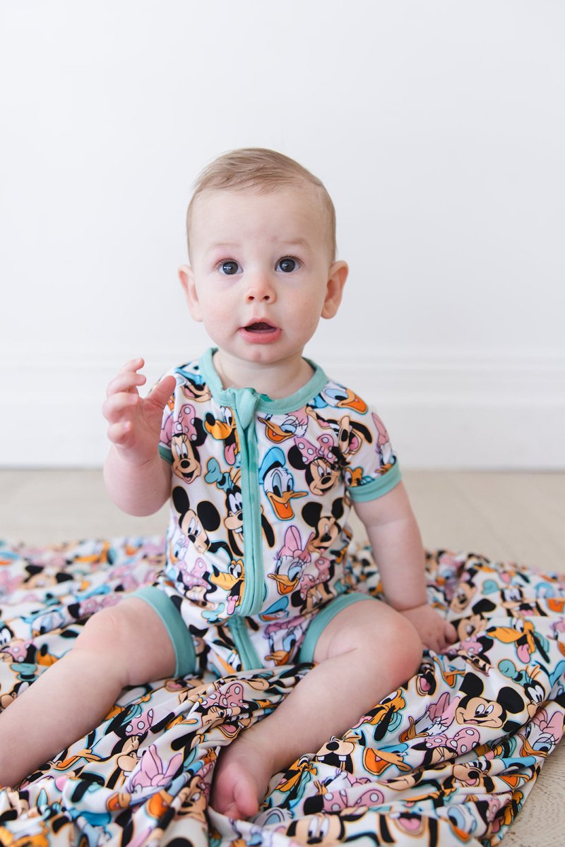 Funhouse Friends Short Romper - scoots