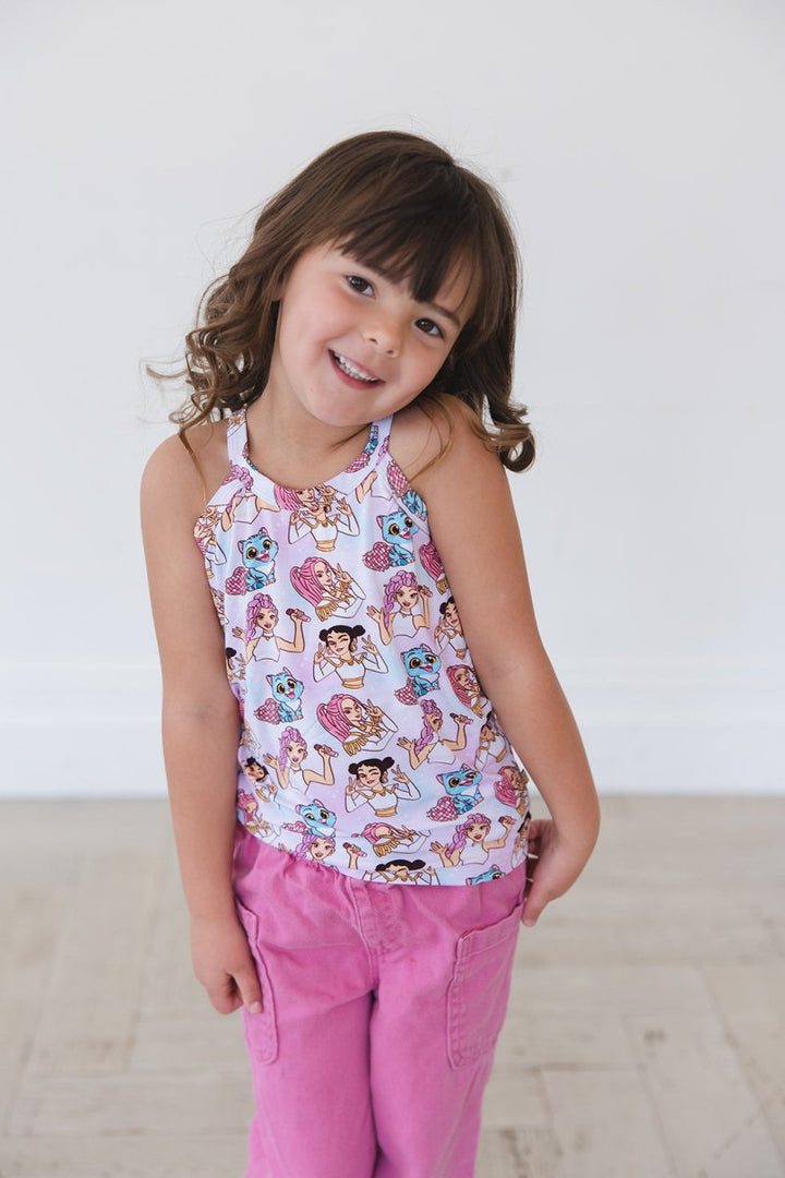 Golden Halter Tank Top - scoots
